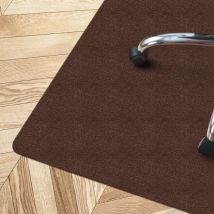 Bodenschutzmatte Hartboden Kupferbraun 90 x 120 cm