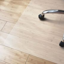 Floordirekt - Bodenschutzmatte Für Hartböden Mit Lippe Polycarbonat Transparent 90 x 120 cm