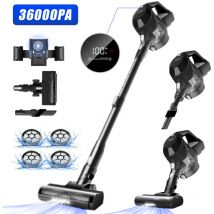 Authmic - Bodenstaubsauger, 36000 Pa, 520 w, multifunktionaler 8-in-1-Staubsauger, 20-50 Minuten Autonomie