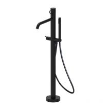 Paffoni - Bodenstehende Wannenbatterie Joker Serie Jk032no Messing - Standard - Mattschwarz