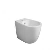 Simas - Bodenstehendes Bidet glänzend weiß Vignoni