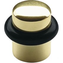 Solido - Bodentürstopper Türpuffer Türstopper ø 25mm (Bohr) Messing poliert