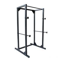 Bodytrain - Heavy Duty Adjustable Power Rack Weight Lifting Cage & Pull Up Bar