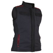 Bodywarmer matelassée bicolore femme LMA Madison - Couleur Noir/Gris - Taille Vêtement xl