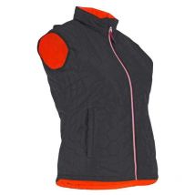 Bodywarmer léger femme - Couleur Noir/Rouge - Taille Vêtement l