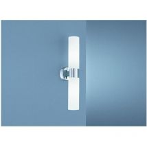 Wandanbauleuchte 2x40W chrom Wandleuchte Leuchte Beleuchtung Lampen Wanddeko TOP