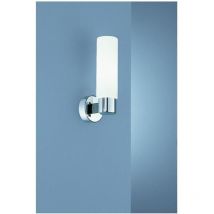 Wandanbauleuchte 40W chrom Leuchten Wandleuchten Beleuchtung Möbel Wohnen top