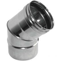 Déviation sp étanche SWJ316 coude 45° Ø80 inox - Bofill