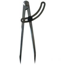 Bogenzirkel 200 mm – max. Spreizweite 27,5 cm – stabiles Metall