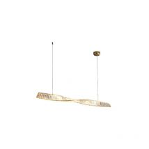 Bohemia - Lámpara colgante moderna de cristal 120 cm