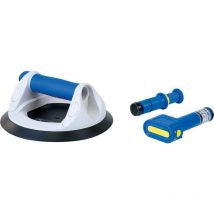 Bohle - Akku Saugheber - Vakuumheber, ansaugen auf Knopfdruck mit LED-Anzeige, bis 120kg, Kunststoff