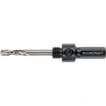 Bohrcraft - Lochsägenschaft AS11 m. Zentrierbohrer f. Lochsäge 14-30 mm