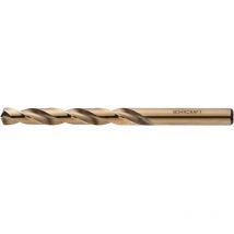 Bohrcraft - Metallbohrer Set Din338rn - Spiralbohrer, Hss Cobalt Bohrer Mit Zylinderschaft Ø 9,5mm, Hss Co5 - 10 Stück