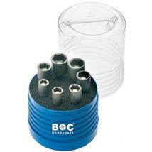 65001430007 Jg. Llaves de vasos 1/4' RST7 // 7 - 1/4' x 45 - Bohrcraft