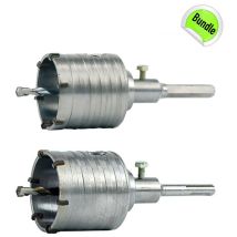 Bohrkronen Hartmetall Widea Dosenbohrer Sds Plus Satz 65 + 80 Mm