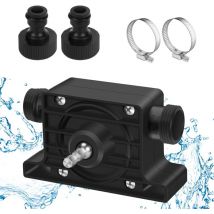 Bohröl-Wasserpumpe, Mini tragbare elektrische Bohrpumpe, Miniatur-Bohrablasspumpe mit hohem Durchfluss für Aquarium, Teich, Garten, Zuhause