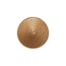 Conic - D43 Black Wood Knob - conic Wood - Bouton circulaire conique