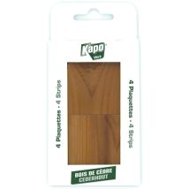 Bois De Cèdre Stop Mites Kapo Vert (4 Plaquettes)