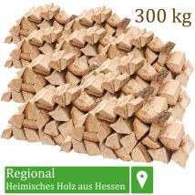 Flameup - Bois de chauffage 5-500kg Pour Poêle et Cheminée Brasero Grill Panier à Feu Bûches de Bois de chêne 25 cm