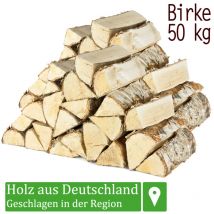 Flameup - Bois de chauffage Bois de bouleau Sélection de bois 5 - 500 kg de bouleau Pour poêles et cheminées Brasero de poêle pour gril Bûches 25 cm