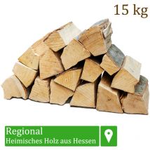 Flameup - Bois de chauffage Sélection 5 - 500 kg Pour Poêle et Cheminée Brasero Grill Panier à Feu Bûches de Bois de Hêtre 25 cm