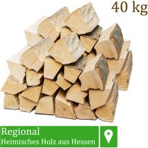 Flameup - Bois de chauffage Sélection 5 - 500 kg Pour Poêle et Cheminée Brasero Grill Panier à Feu Bûches de Bois de Hêtre 25 cm