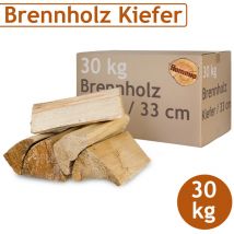 Flameup - Bois de pin bois de chauffage 5-500 kg Pour Poêle et Cheminée Brasero Grill Panier à Feu Bûches de 33 cm