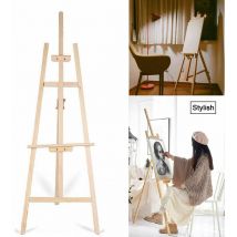 Dayplus - Bois trépied studio toile chevalet portable réglable art peinture stand 150CM