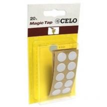 E3/17147 boite 10 blisters de 20 cache-vis adhésifs din / ref mtap couleur gris Celo