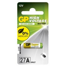 Pile Alcaline Spéciale Gp Battery 12 V A27 / 27af / Mn27 (blister De 1)