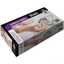 Boite 100 Gants Jetables Vinyle Sans Poudre Taille 8 Juba
