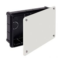 Boîte à encastrer rectangulaire 200x130x60mm avec vis (rétractable) solera 314