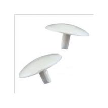 Boîte 500 Cache-vis pour vis à trou 2.4 heco - Blanc 9010 - ø 12mm - 19874