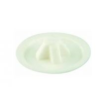Boîte 500 Cache-vis pour vis Pozidrive 2 HECO-SCHRAUBEN - Ø 12 mm - Blanc 9010 - 19900