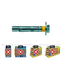 Boite De 50pcs Vis Dt14-C m 10 x 70 Zinqué Celo