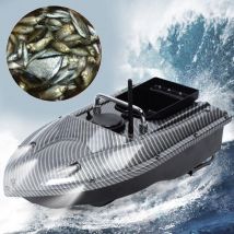 Senderpick - Boîte à appâts Pêche Bateau à appâts Acier inoxydable Avec télécommande+lumière led 500m