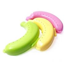 Feiyue - Boîte à bananes, support à bananes en 3 pièces de différentes couleurs