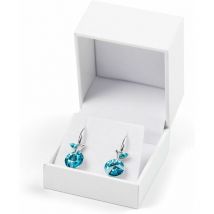 Boîte à bijoux blanche (Boîte à boucles d'oreilles) Fei Yu