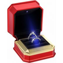 Boîte à Bijoux Créative Bague (Rouge) Fei Yu