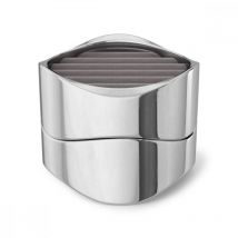 Boite à bijoux Wavy Umbra Argent