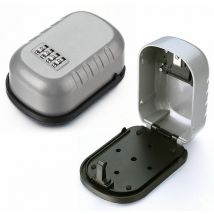 Lucky-88 - Boite a Cles a Combinaison 4 Chiffres Avec 1 Boite De Verrouillage De Stockage De Cles Boite De Verrouillage De Securite Murale Pour Les