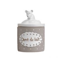 Boite à dents de lait souris Taupe