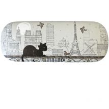 Boite à lunettes Rigide Chat noir à Paris