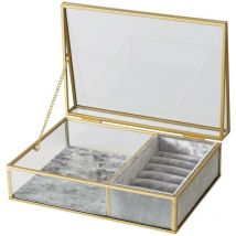 Boîte à montres et bijoux clipo, transparente