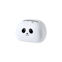 Boîte à Mouchoirs De Dessin Animé, Boîte De Rangement De Papier Toilette De Bureau(Panda blanc)