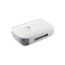 Feiyue - Boîte à œufs, tiroir de rangement pour boîte à œufs, panier à œufs de cuisine en plastique, support à œufs empilable pour réfrigérateur