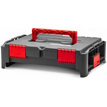 Boîte à outils empilable en plastique 46.4x33.5x14.2cm - Constructor