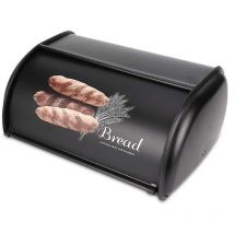 Boîte à pain, grande boîte à pain en métal, support de rangement pour cuisine, organisateur de rangement