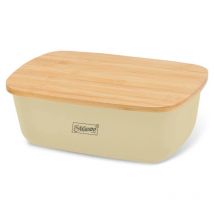 Maestro - Feel Corbeille à pain MR-1776-IVORY Ivoire Bois Plastique 1 Pièce 34,5 x 13 x 23,5 cm