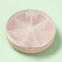 Boîte à pilules ronde portable, petite boîte 7 jours sur 7, organisateur de porte-vitamines de médecine de voyage, organisateur de distributeur de